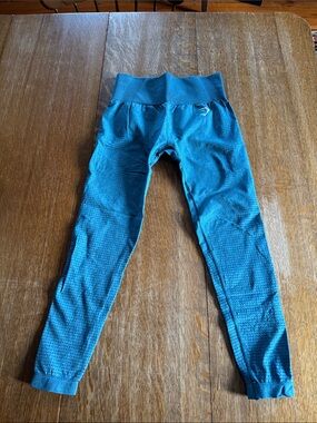 Gymshark Teal Seamless High-Waist Leggings